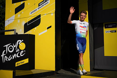 Most combative rider France's Thomas Gachignard